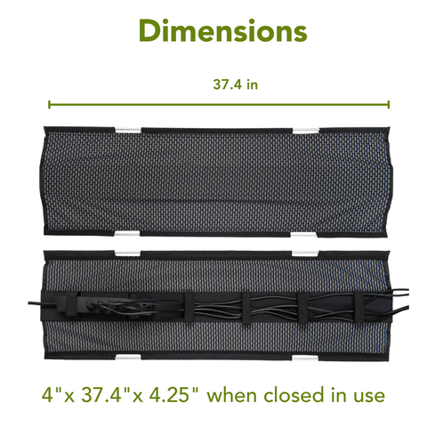 Standing Desk Mesh Cable Manager