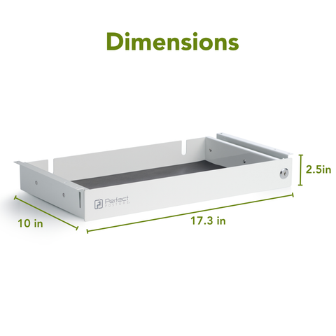 Ideal-Fit™ Utility Under Desk Drawer