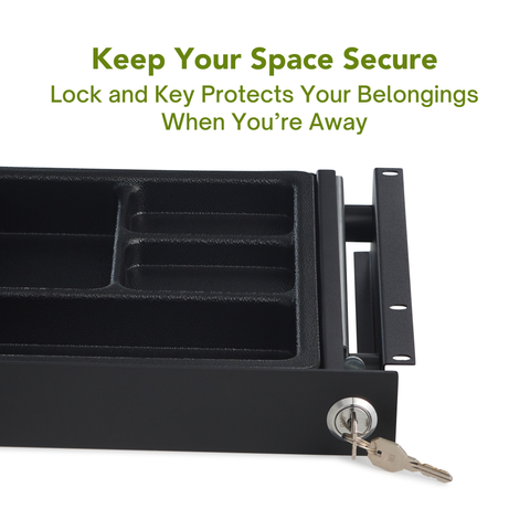 Ideal-Fit™ Long Pen Under Desk Drawer - 10"