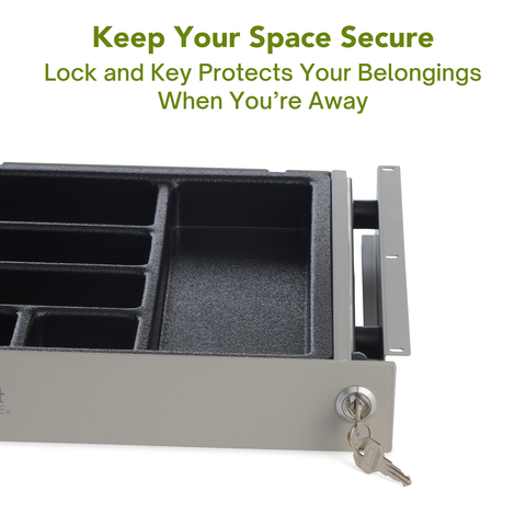 Ideal-Fit™ Deep Pen Under Desk Drawer - 13"