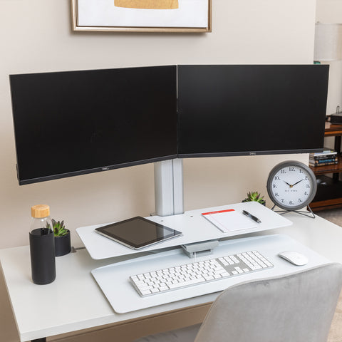 Sit2Stand™ Dual Monitor Desk Converter