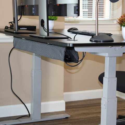 Standing Desk Mesh Cable Manager