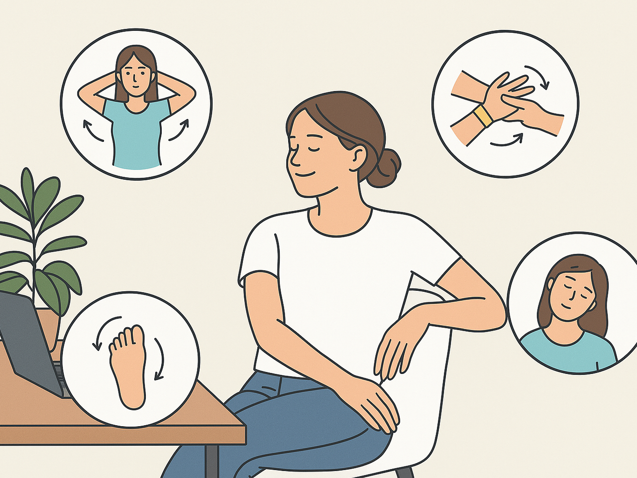 5 Micro-Movements to Boost Energy at Your Desk – Perfect Posture