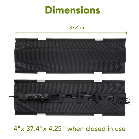 Standing Desk Mesh Cable Manager