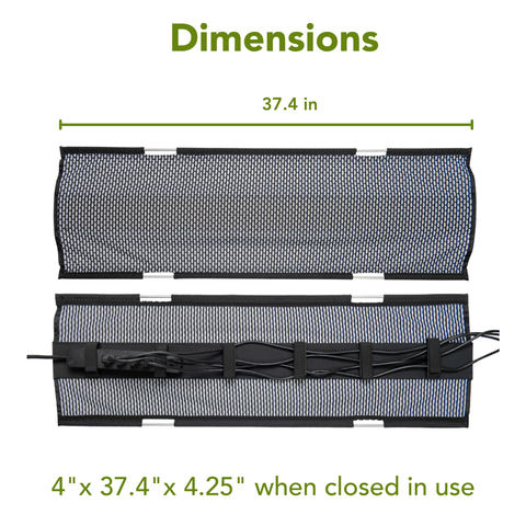Standing Desk Mesh Cable Manager