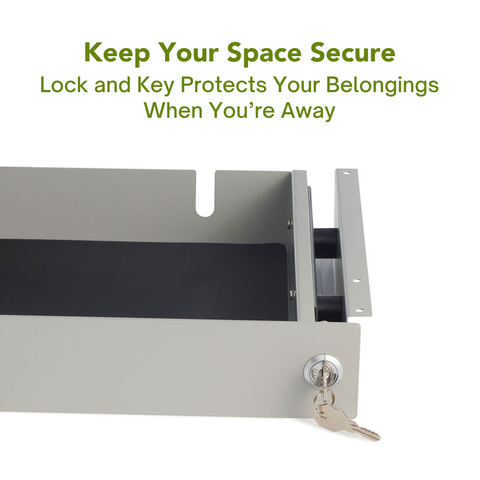 Ideal-Fit™ Under Desk Long Slim Drawer - 10"