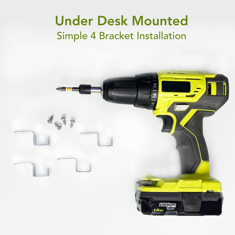 Standing Desk Mesh Cable Manager