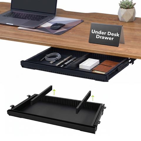 Slim Under Desk Drawer - (13.25" x 23.5")