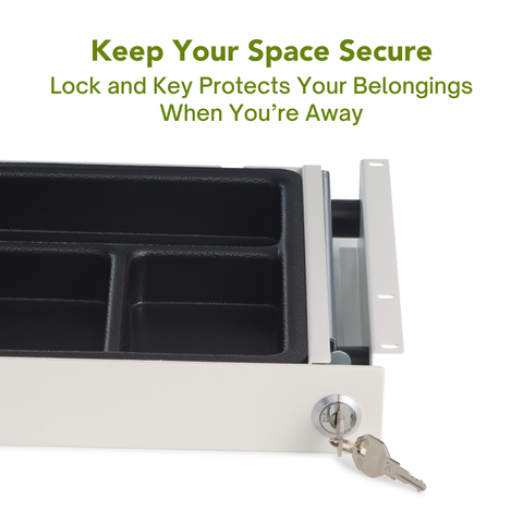 Ideal-Fit™ Long Pen Under Desk Drawer - 10"