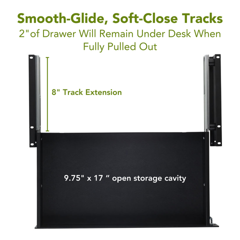 Ideal-Fit™ Utility Under Desk Drawer