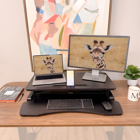 Sit2Stand™ Standing Desk Converter 32" Monitor Riser