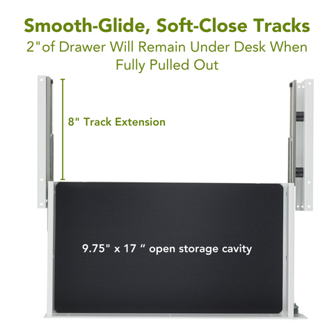 Ideal-Fit™ Utility Under Desk Drawer