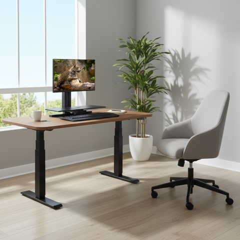 Sit2Stand™ Standing Desk Converter with Single Monitor Mount