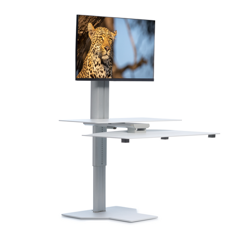Sit2Stand™ Standing Desk Converter with Single Monitor Mount