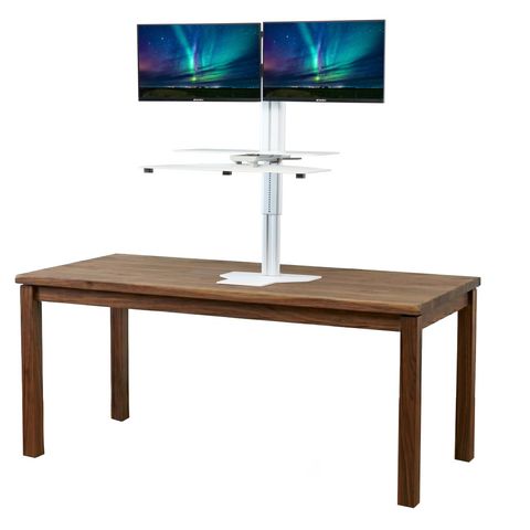 Sit2Stand™ Standing Desk Converter with Dual Monitor Mount