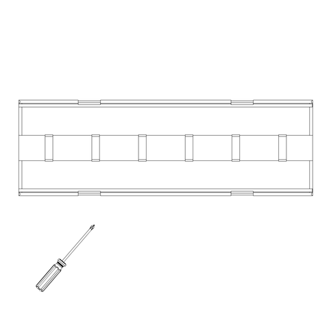 Mesh Cable Manager. (CM001)