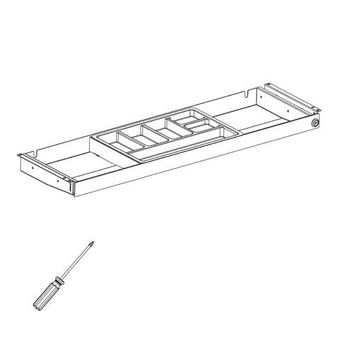 Long Slim Drawer. (DRW004)