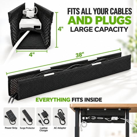 Mesh Cable Manager - (38")