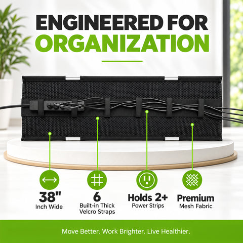 Mesh Cable Manager - (38")