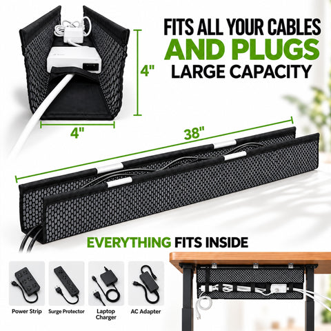 Mesh Cable Manager - (38")