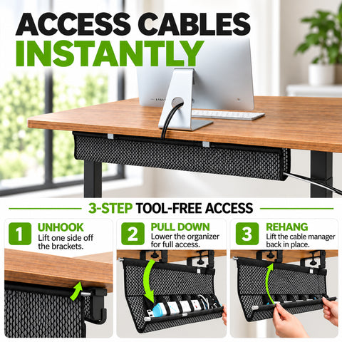 Mesh Cable Manager - (38")