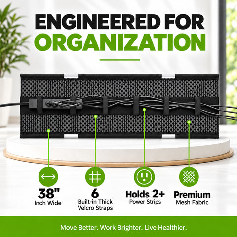 Mesh Cable Manager - (38")