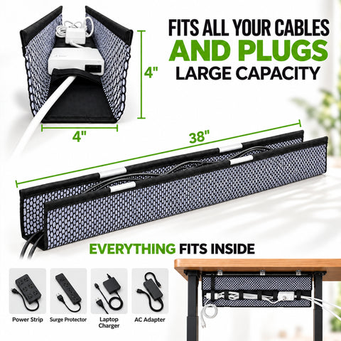 Mesh Cable Manager - (38")