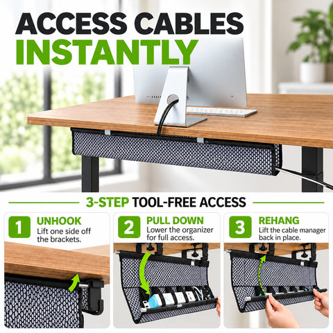 Mesh Cable Manager - (38")